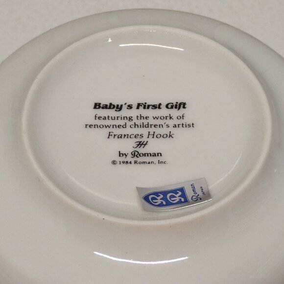 Vintage 1984 Baby's First Gift Set - Bowl, Cup, Tumbler & Pin Box - Picture 14 of 15